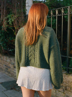 Canonbury Cardi - Hunter Green